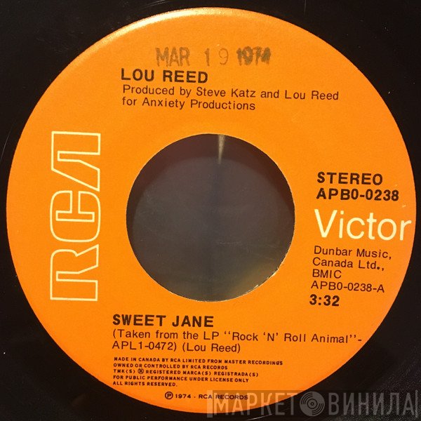 Lou Reed - Sweet Jane