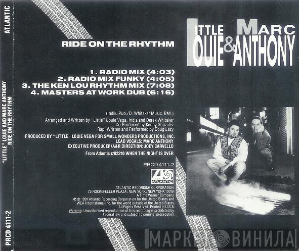 Louie Vega & Marc Anthony  - Ride On The Rhythm