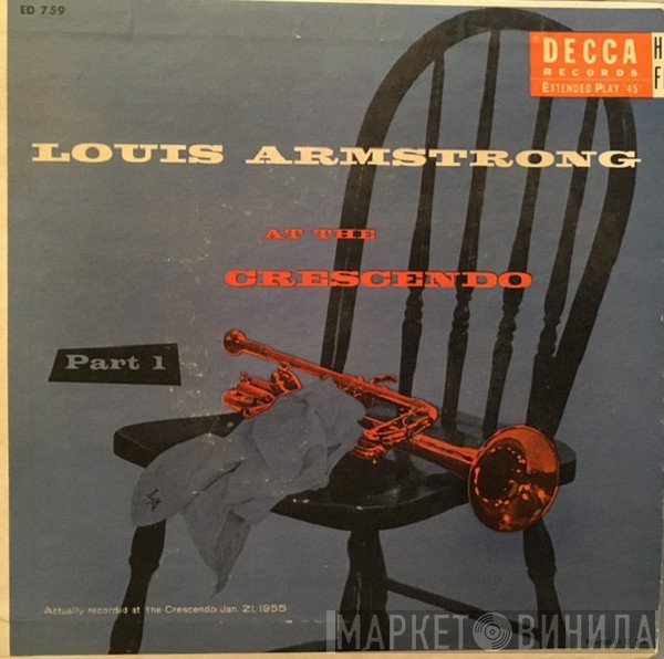 Louis Armstrong And His All-Stars - At The Crescendo Part. 1