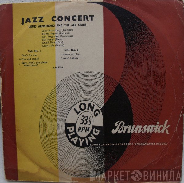 Louis Armstrong And His All-Stars - Jazz Concert