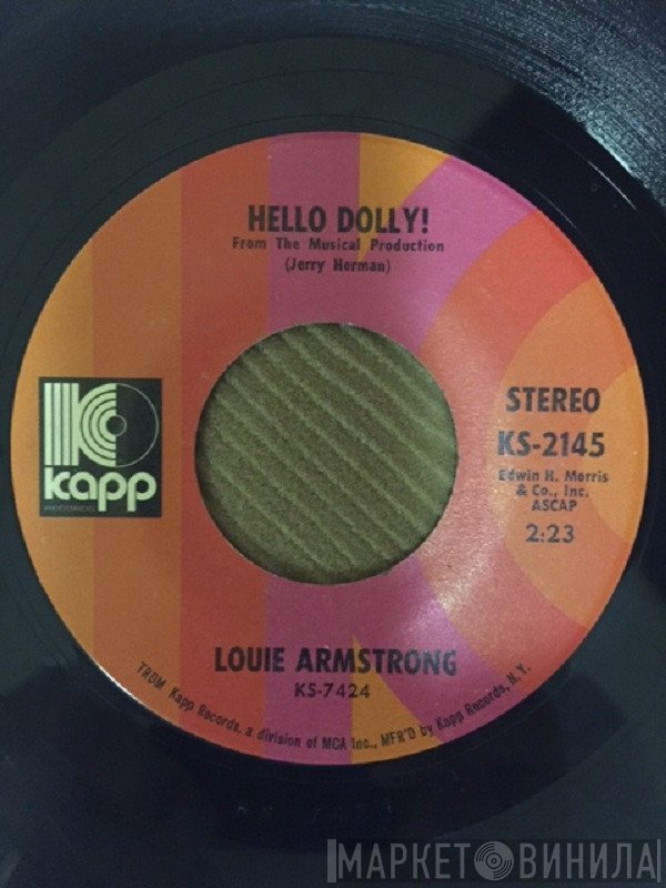 Louis Armstrong - Hello, Dolly! / That's All I Want The World To Remember Me By