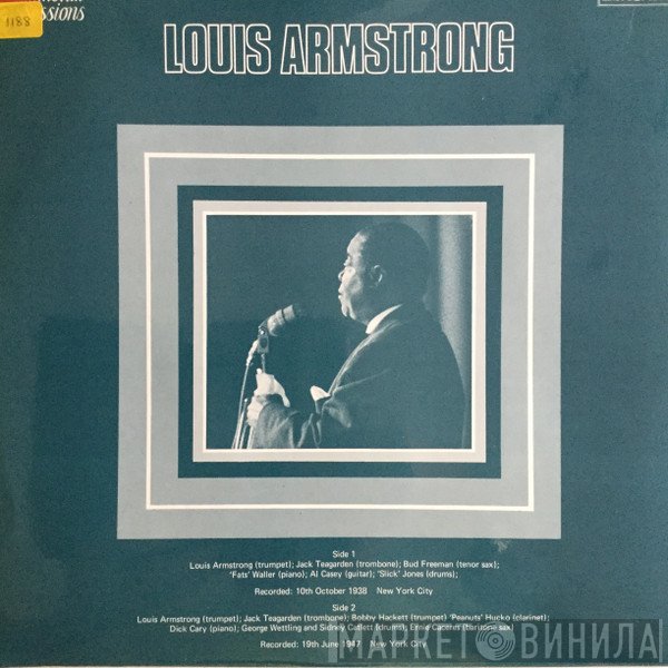 Louis Armstrong - Immortal Sessions Volume 1