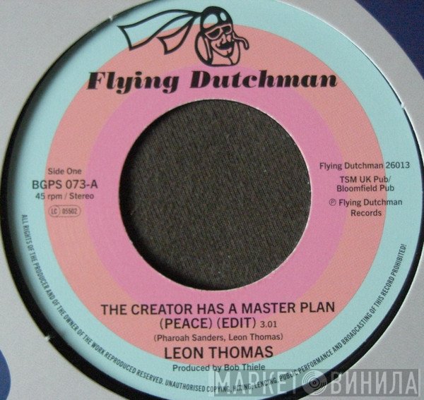Louis Armstrong, Leon Thomas - The Creator Has A Master Plan (Peace) (Edit)