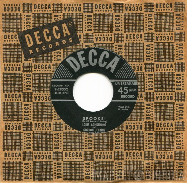 Louis Armstrong and Gordon Jenkins and his Orchestra and Chorus  - Spooks