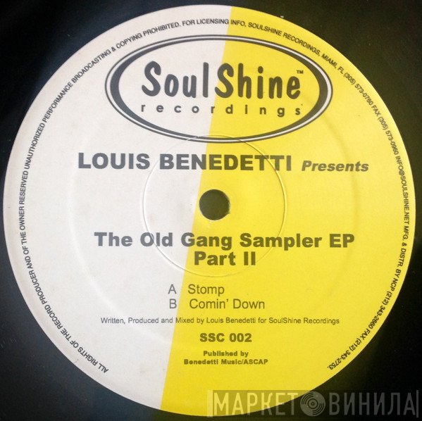 Louis Benedetti - Old Gang Sampler EP Part II