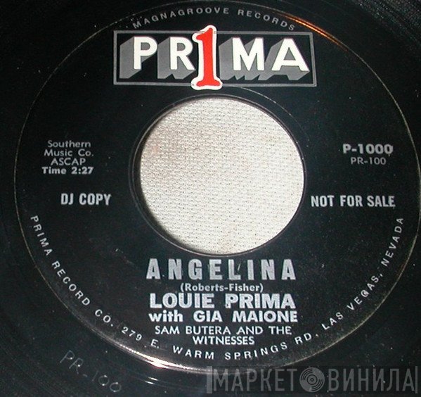Louis Prima - Angelina / Robin Hood