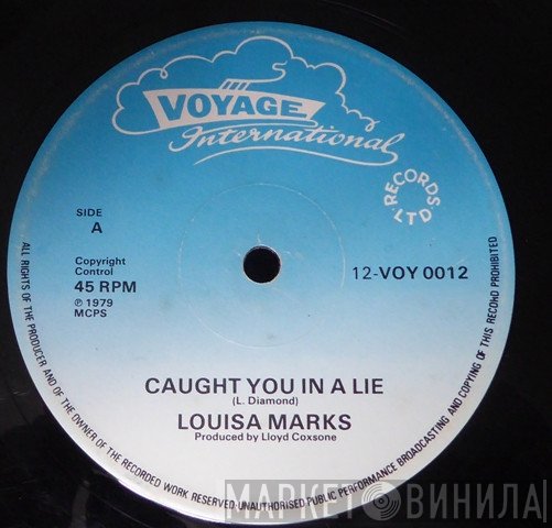 Louisa Mark, Clinton Grant - Caught You In A Lie / Keep On Grooving Me Girl