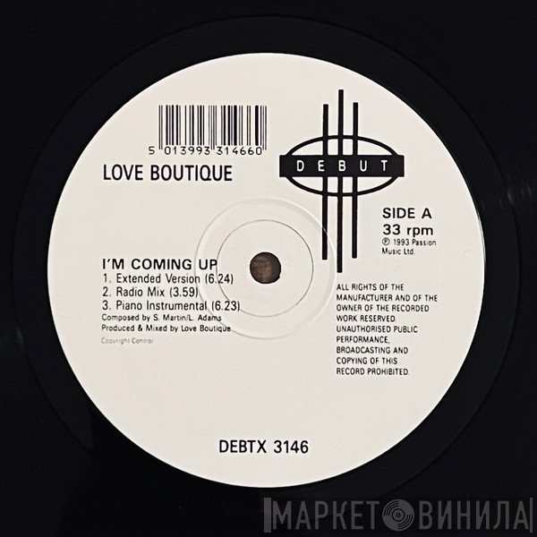 Love Boutique - I'm Coming Up