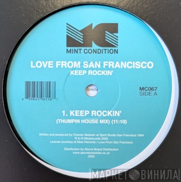 Love From San Francisco - Keep Rockin'