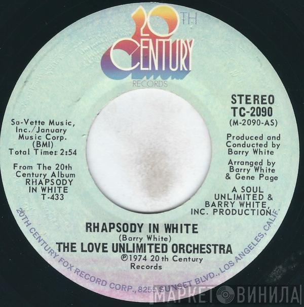 Love Unlimited Orchestra  - Rhapsody In White / Barry's Theme