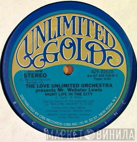 Love Unlimited Orchestra Presents Webster Lewis  - Night Life In The City
