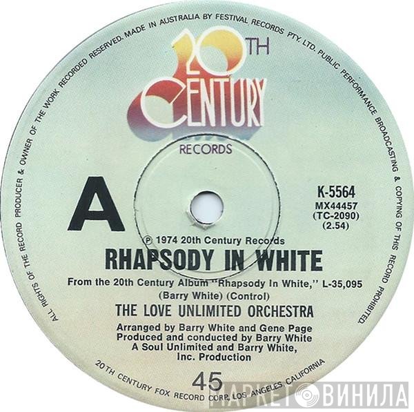 Love Unlimited Orchestra  - Rhapsody In White