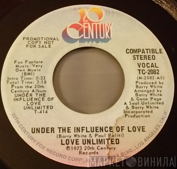 Love Unlimited - Under The Influence Of Love