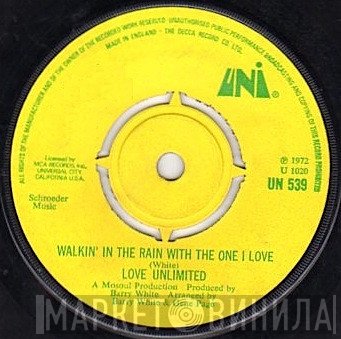 Love Unlimited - Walkin' In The Rain With The One I Love