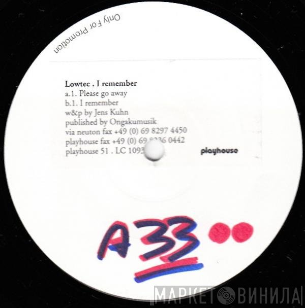 Lowtec  - I Remember