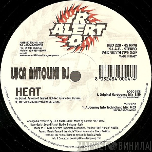 Luca Antolini DJ  - Heat
