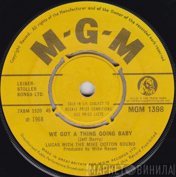 Lucas And The Mike Cotton Sound - We Got A Thing Going Baby