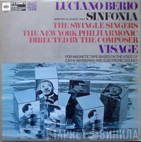 Luciano Berio, Les Swingle Singers, The New York Philharmonic Orchestra, Cathy Berberian - Sinfonia / Visage