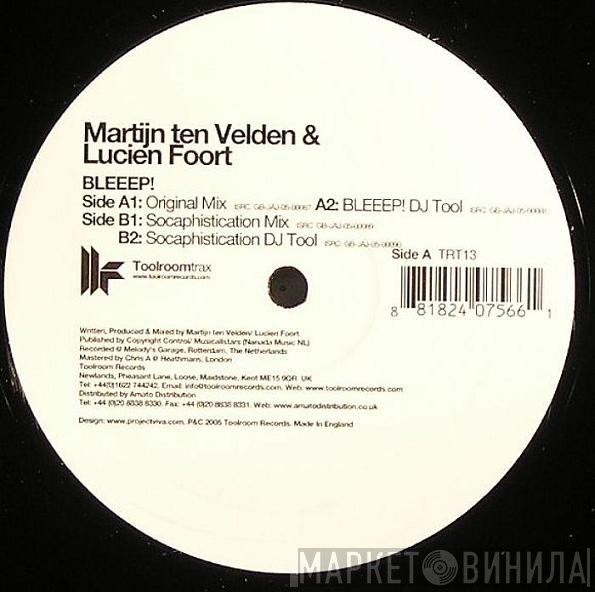 Lucien Foort, Martijn ten Velden - Bleeep!