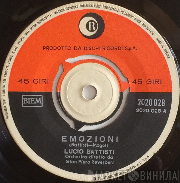 Lucio Battisti  - Emozioni