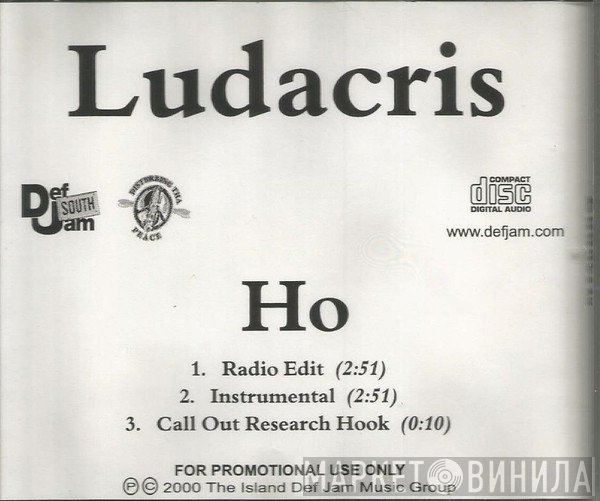 Ludacris  - Ho