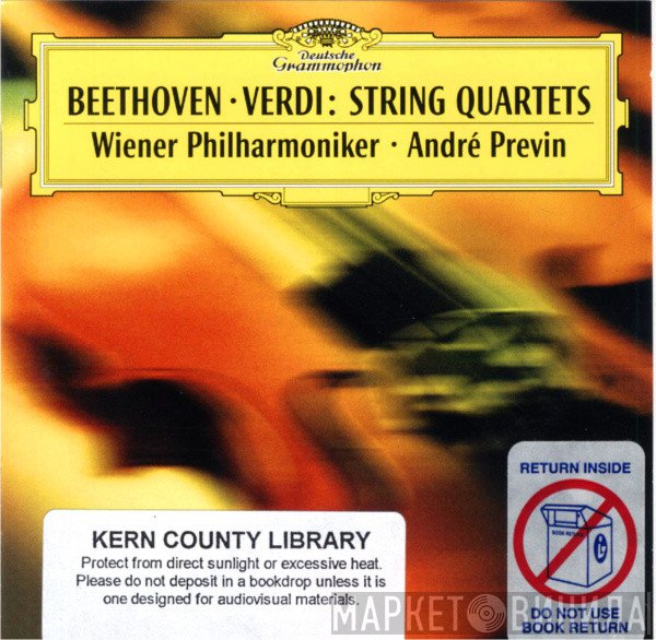 Ludwig van Beethoven • Giuseppe Verdi : Wiener Philharmoniker • André Previn  - String Quartets