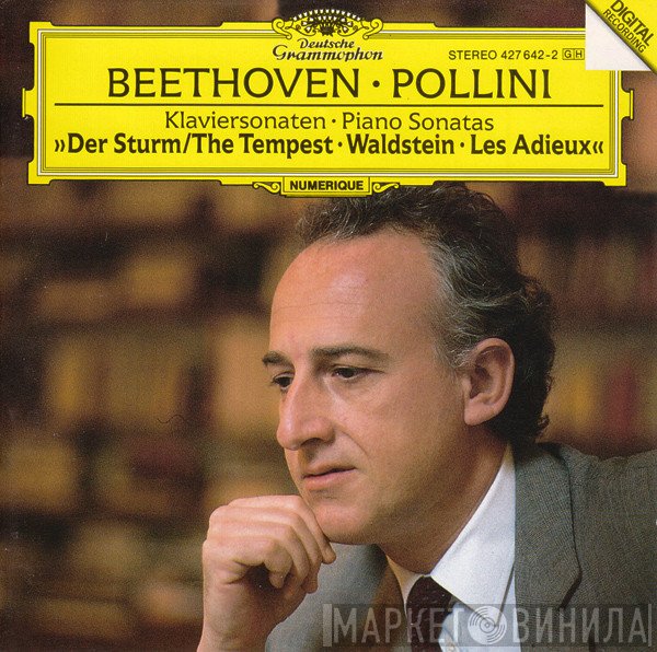 Ludwig van Beethoven • Maurizio Pollini  - Klaviersonaten = Piano Sonatas: »Der Sturm = The Tempest • Waldstein • Les Adieux«