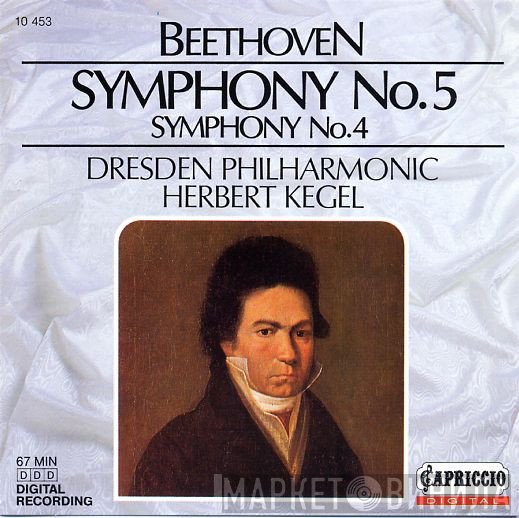 Ludwig van Beethoven, Herbert Kegel, Dresdner Philharmonie - Symphony No.5 / Symphony No.4