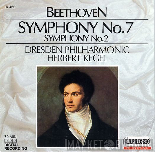 Ludwig van Beethoven, Herbert Kegel, Dresdner Philharmonie - Symphony No.7 / Symphony No.2