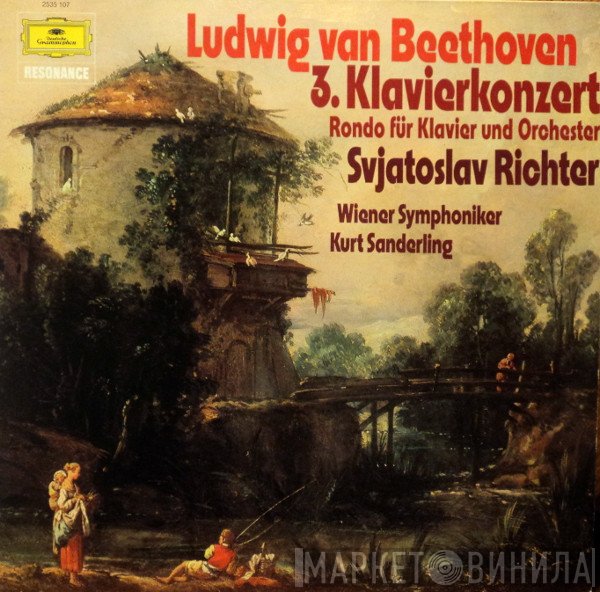 Ludwig van Beethoven, Wiener Symphoniker, Sviatoslav Richter, Kurt Sanderling - 3. Klavierkonzert / Rondo Für Klavier Und Orchester