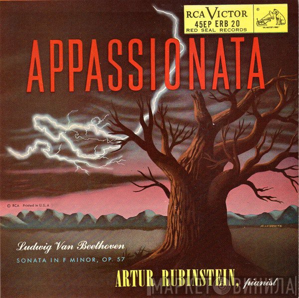 Ludwig van Beethoven, Arthur Rubinstein - "Appassionata"  Sonatas
