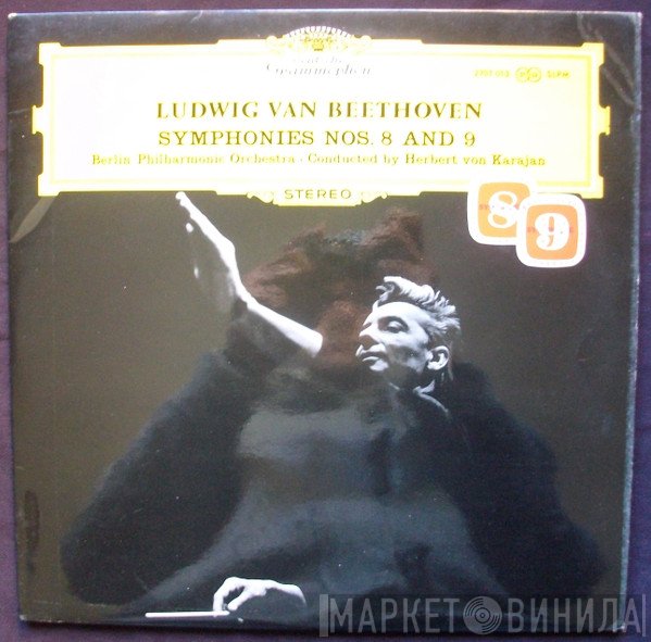 Ludwig van Beethoven, Berliner Philharmoniker, Herbert von Karajan - Symphonies Nos. 8 And 9