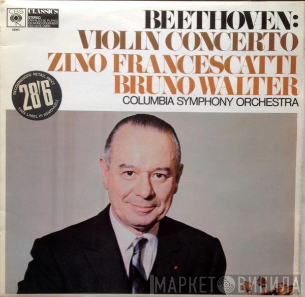 Ludwig van Beethoven, Bruno Walter, Zino Francescatti - Violin Concerto