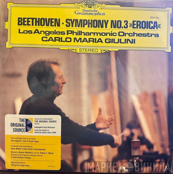 Ludwig van Beethoven, Carlo Maria Giulini, Los Angeles Philharmonic Orchestra - Symphony No.3 »Eroica«