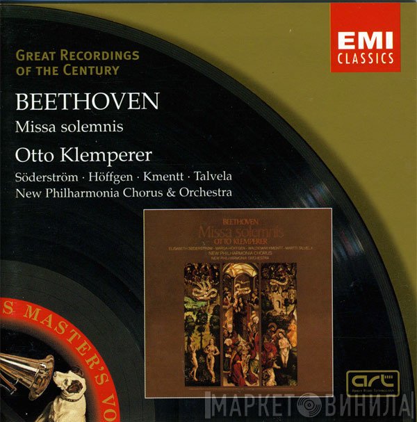 Ludwig van Beethoven, Elisabeth Söderström, Marga Höffgen, Waldemar Kmentt, Martti Talvela, New Philharmonia Chorus, New Philharmonia Orchestra, Otto Klemperer - Missa Solemnis