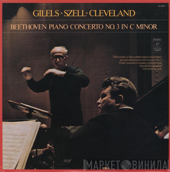 Ludwig van Beethoven, Emil Gilels, George Szell, The Cleveland Orchestra - Piano Concerto No. 3 In C Minor