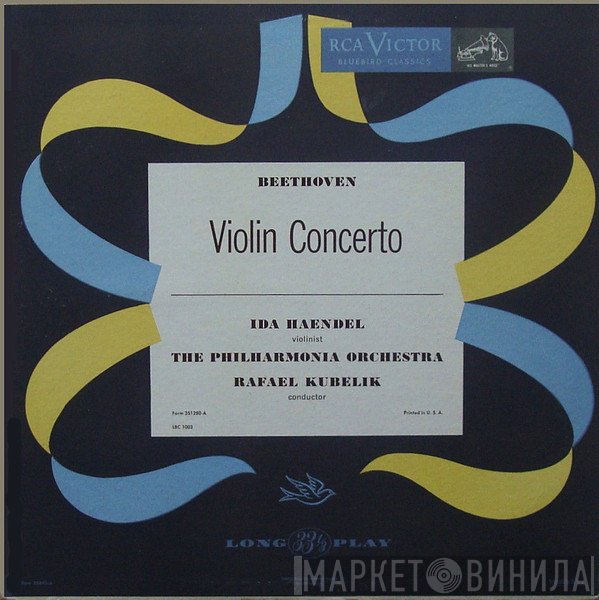 Ludwig van Beethoven - Ida Haendel, Rafael Kubelik, Philharmonia Orchestra  - Violin Concerto