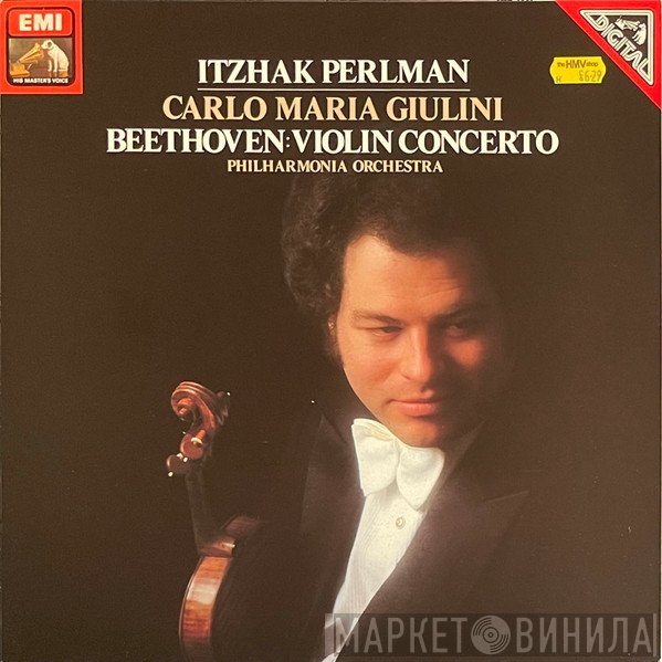 Ludwig van Beethoven - Itzhak Perlman, Carlo Maria Giulini, Philharmonia Orchestra  - Violin Concerto