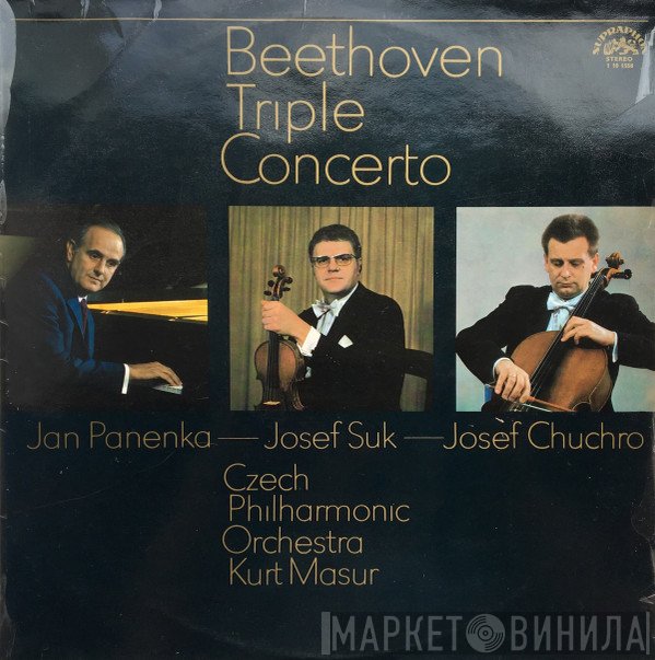 Ludwig van Beethoven - Jan Panenka, Josef Suk, Josef Chuchro  - Triple Concerto