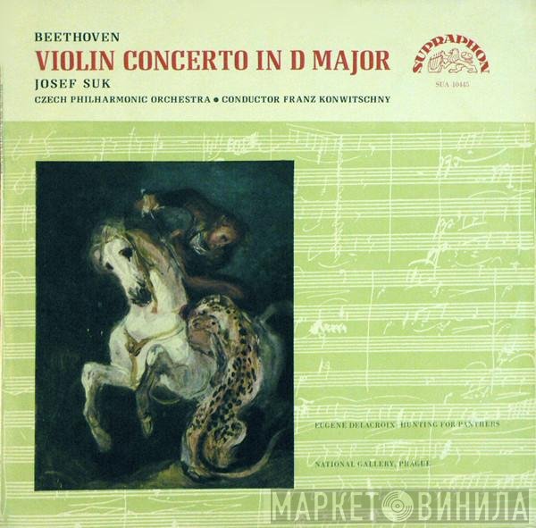 Ludwig van Beethoven, Josef Suk, The Czech Philharmonic Orchestra, Franz Konwitschny - Violin Concerto In D Major, Op. 61