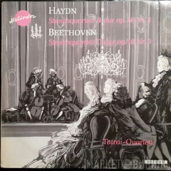 Ludwig van Beethoven, Joseph Haydn - Haydn Streichquartett B-dur Op.76 Nr.4 & Beethoven Streichquartett D-dur Op.18 Nr.3 (string quartet no.78 in b flat major, op.76 no.4 & string quartet in d major, op.18 no.3)