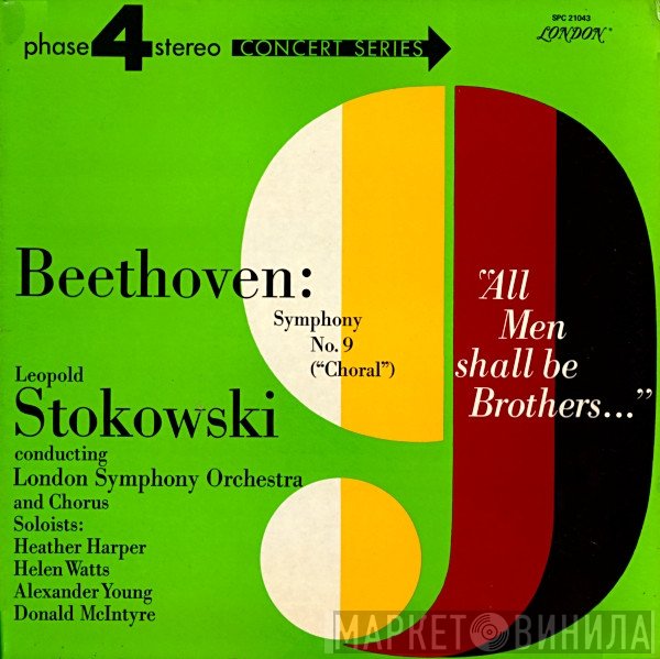 Ludwig van Beethoven, Leopold Stokowski, The London Symphony Orchestra, London Symphony Chorus - Symphony No. 9 ("Choral")