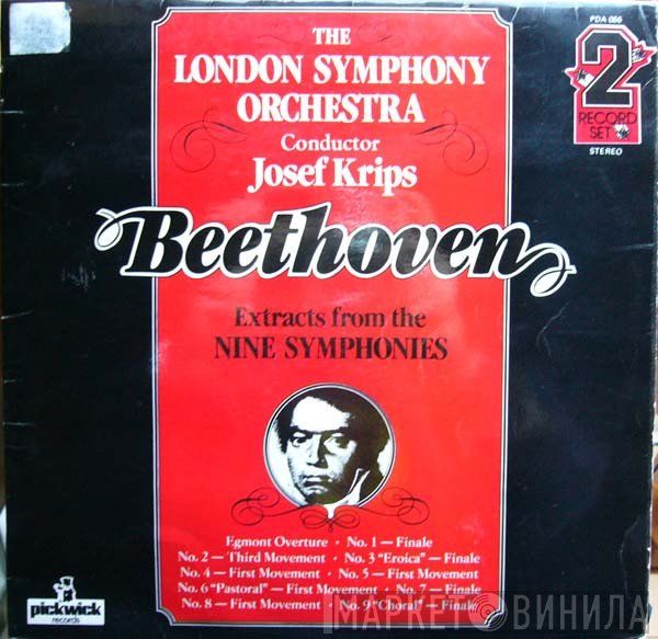 Ludwig van Beethoven, The London Symphony Orchestra, Josef Krips - Extracts From The Nine Beethoven Symphonies