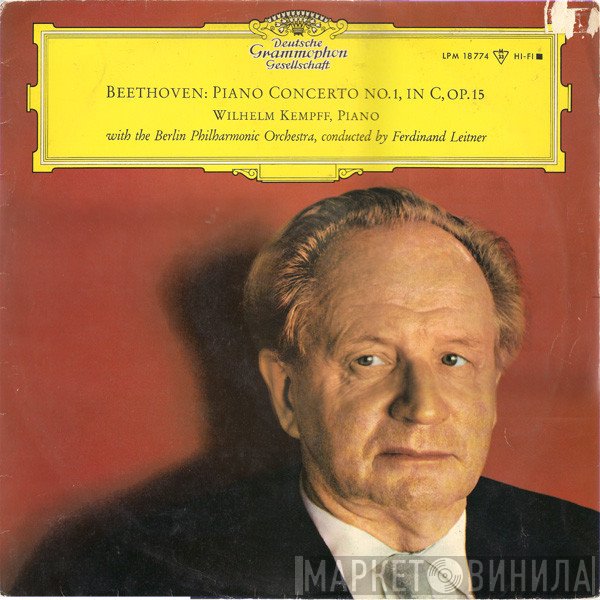Ludwig van Beethoven, Wilhelm Kempff, Berliner Philharmoniker, Ferdinand Leitner - Piano Concerto No.1, In C, Op.15