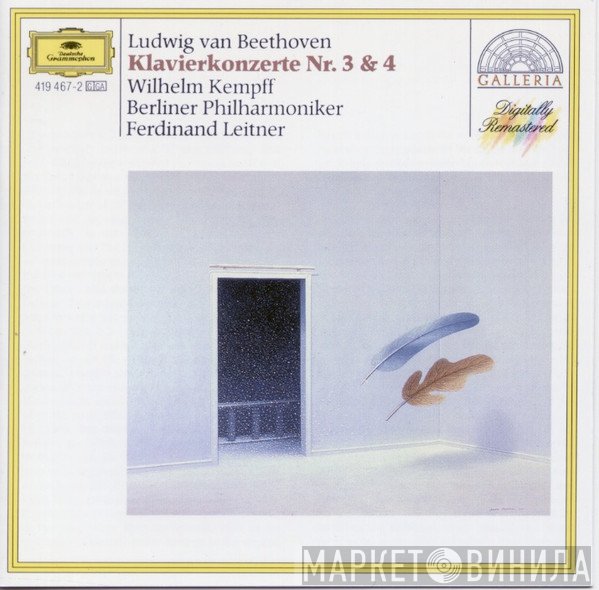 Ludwig van Beethoven, Wilhelm Kempff, Berliner Philharmoniker, Ferdinand Leitner - Piano Concertos Nos 3 & 4