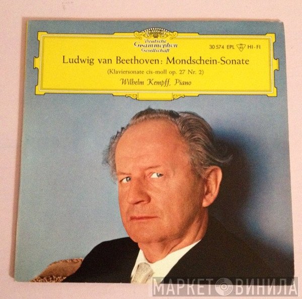 Ludwig van Beethoven, Wilhelm Kempff - Mondschein-Sonate (Klaviersonate Cis-moll Op. 27 Nr. 2)