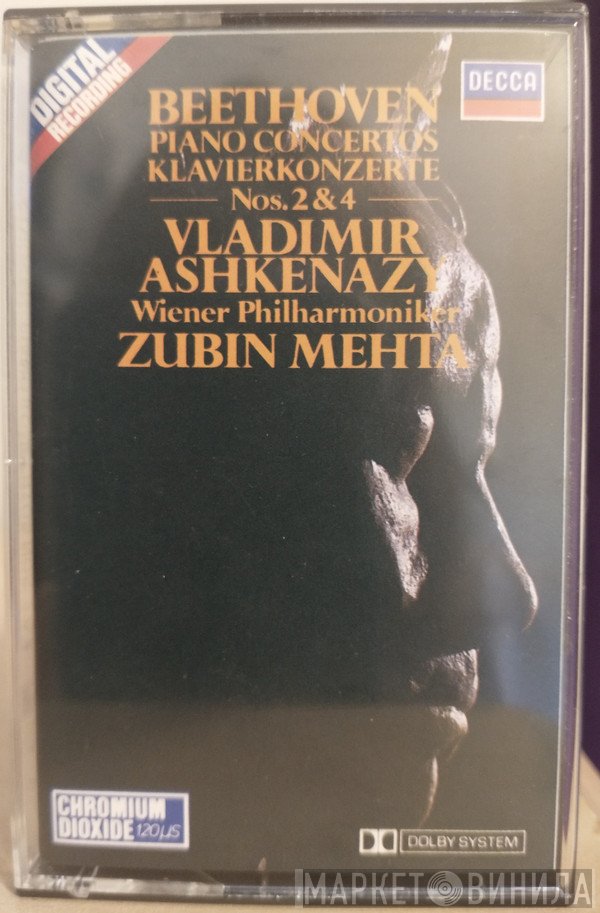 Ludwig van Beethoven, Zubin Mehta, Wiener Philharmoniker, Vladimir Ashkenazy - Piano Concertos Nos. 2 & 4