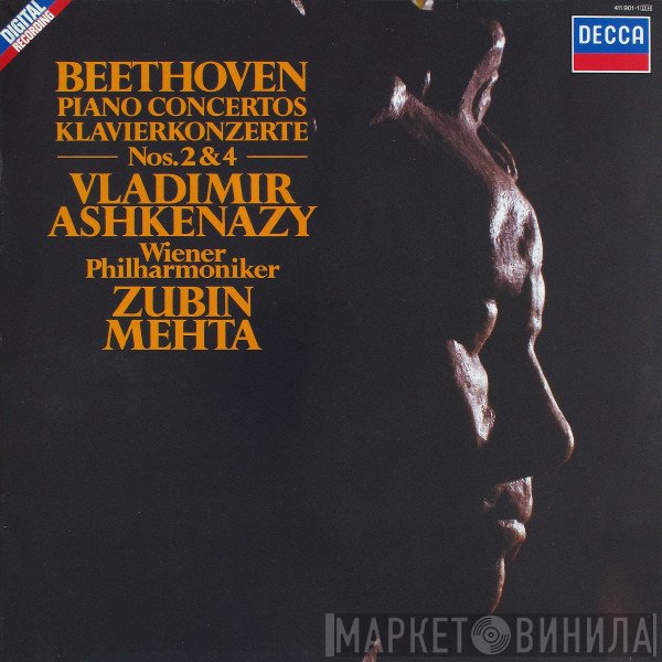 Ludwig van Beethoven, Zubin Mehta, Wiener Philharmoniker, Vladimir Ashkenazy - Piano Concertos Nos. 2 & 4