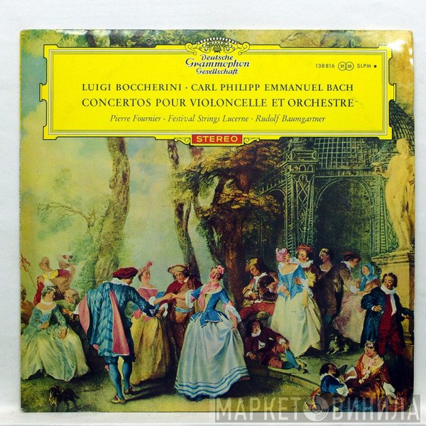 Luigi Boccherini / Carl Philipp Emanuel Bach - Pierre Fournier · Festival Strings Lucerne · Rudolf Baumgartner  - Cellokonzerte