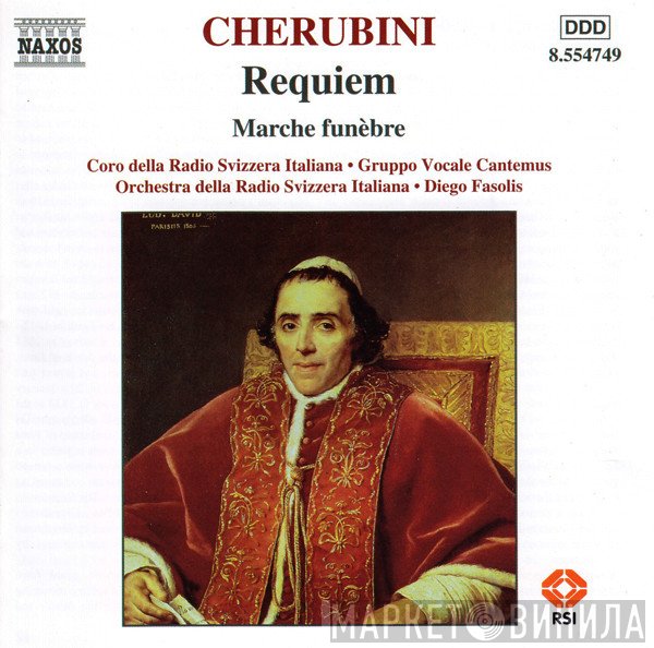 Luigi Cherubini, Coro Della Radio Televisione Della Svizzera Italiana, Gruppo Vocale Cantemus, Orchestra Della Radio Televisione Della Svizzera Italiana, Diego Fasolis  - Requiem / Marche Funèbre